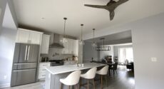 White kitchen cabinet