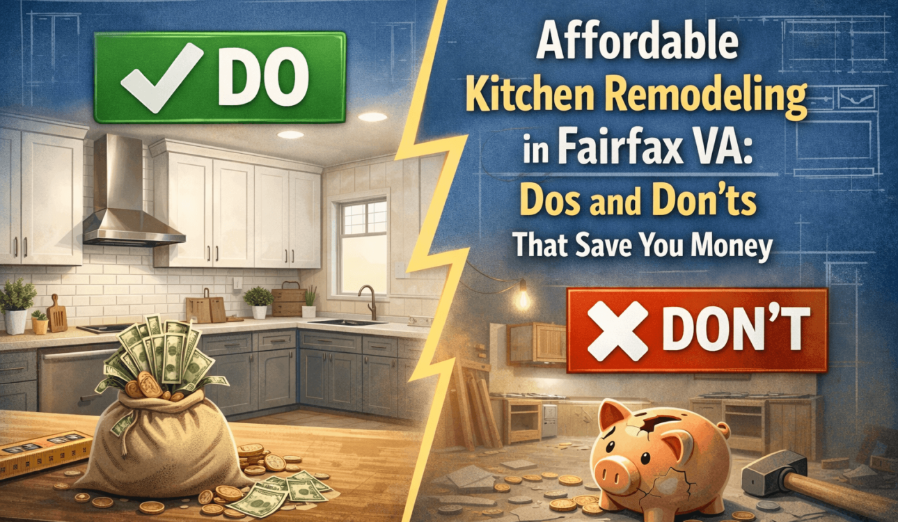 Affordable Kitchen Remodeling in Fairfax VA